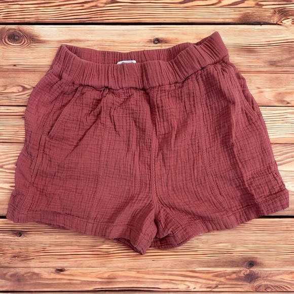 Madewell Easy Pull-On Shorts in Lightspun – Size M - Picture 6 of 9